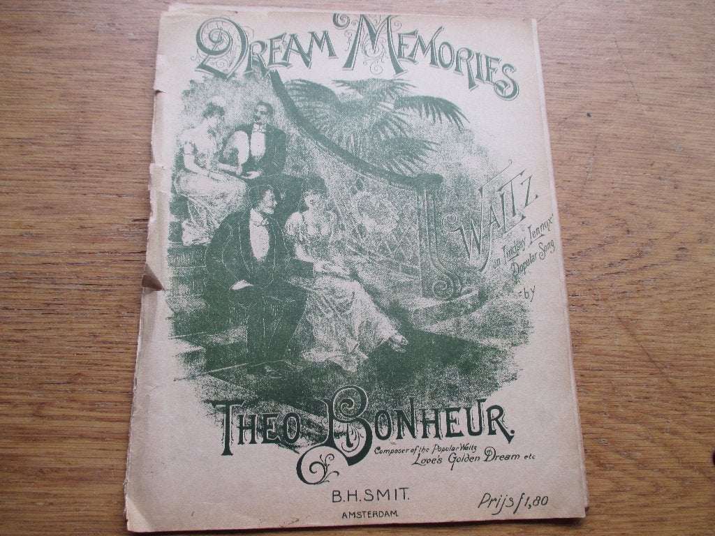 Dream memories- theo bonheur, Muziek en Instrumenten, Bladmuziek, Ophalen of Verzenden, Gebruikt, Artiest of Componist, Populair