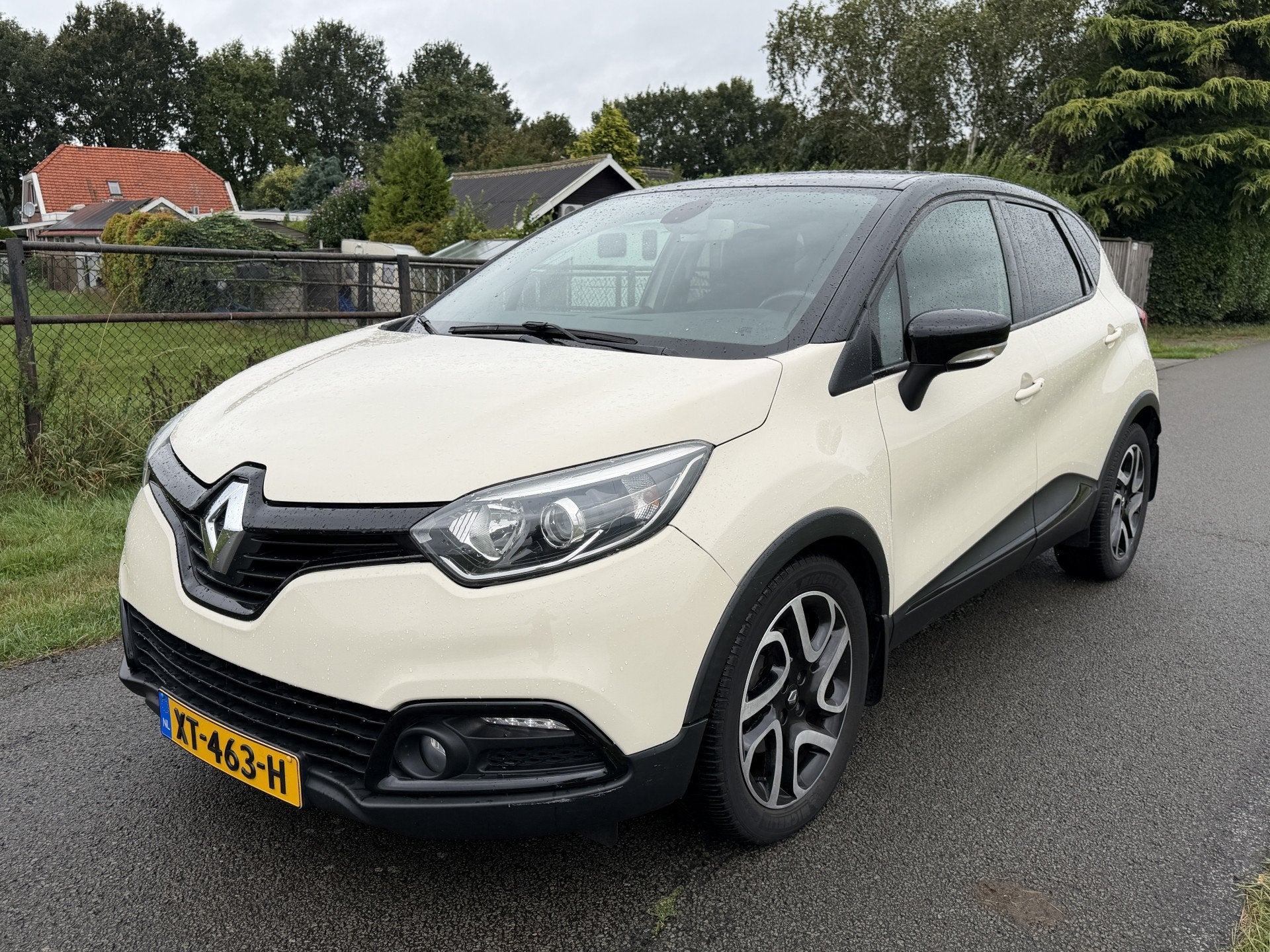 Renault Captur 1.2 TCe Dynamique ECC/Cruise/Navi/Camera/AUTO, Euro 5, Stof, Zwart, 4 cilinders