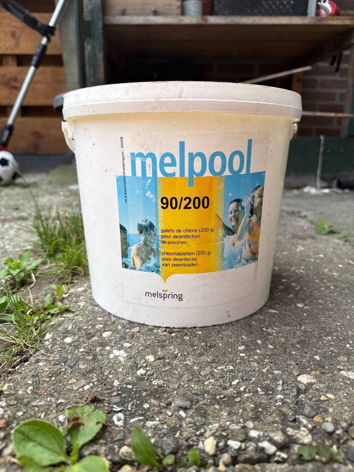 Melpool 90/200 chloortabletten voor zwembaddesinfectie, Ophalen of Verzenden, Nieuw, Reinigingsmiddel