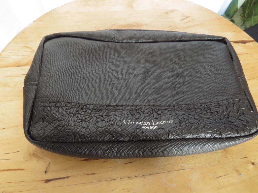 toilettas 1st class turkish airlines Christian Lacroix, Ophalen of Verzenden, Gebruikt, Zwart, Heer of Dame