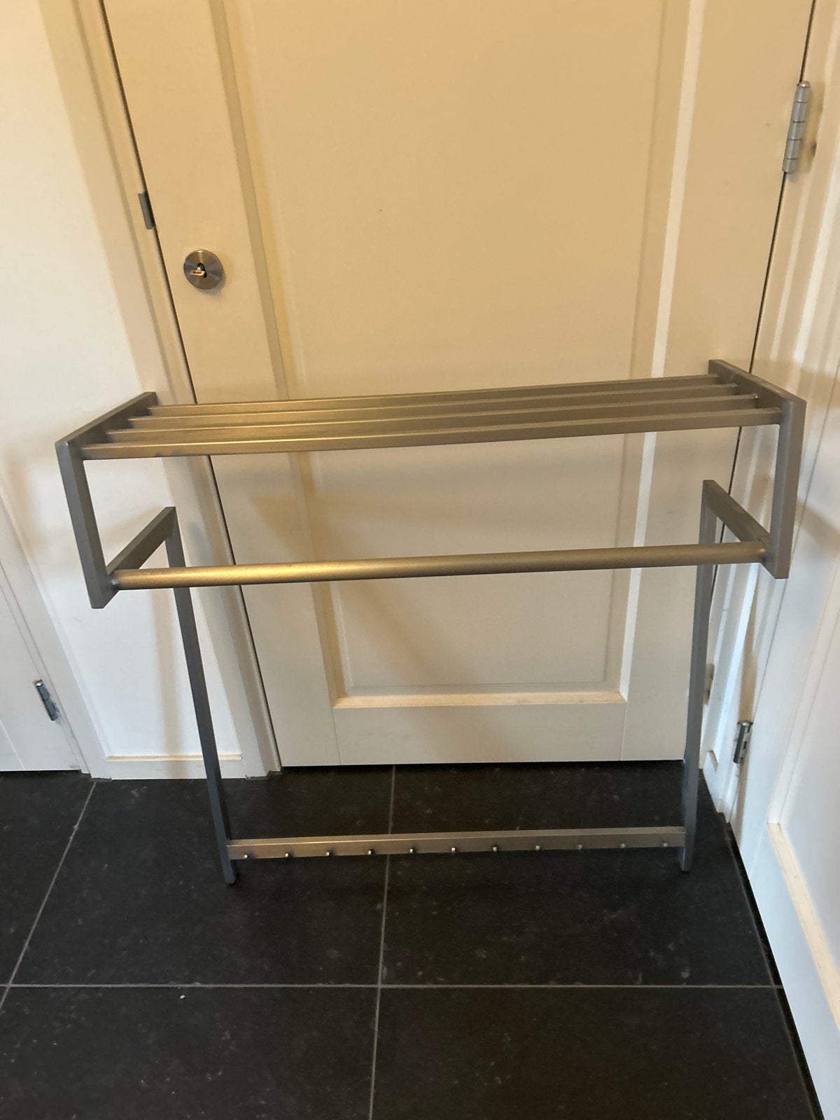 Metalen Kapstok met Hoedenplank - 80x85x30 cm, Gebruikt, Minder dan 100 cm, Metaal, Ophalen