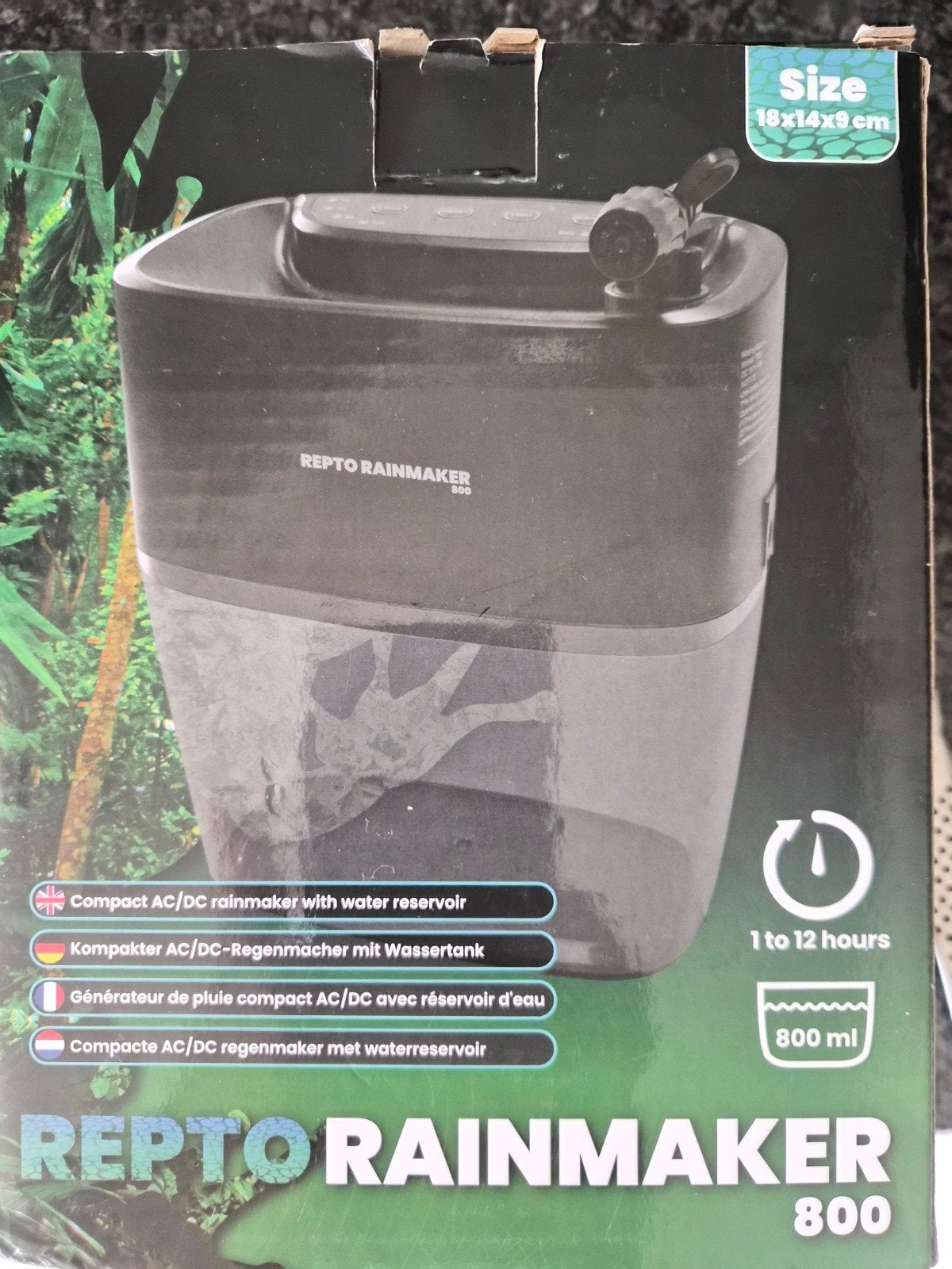 Repto Rainmaker 800, Ophalen of Verzenden, Nieuw, Terrarium of Paludarium