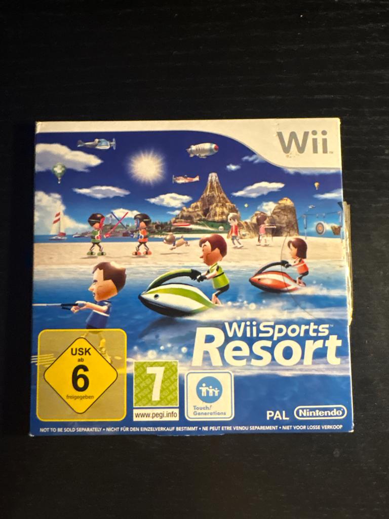Wii Sports Resort - Nintendo Wii (PAL), Spelcomputers en Games, Games | Nintendo Wii, Ophalen, Gebruikt, Eén computer, 3 spelers of meer