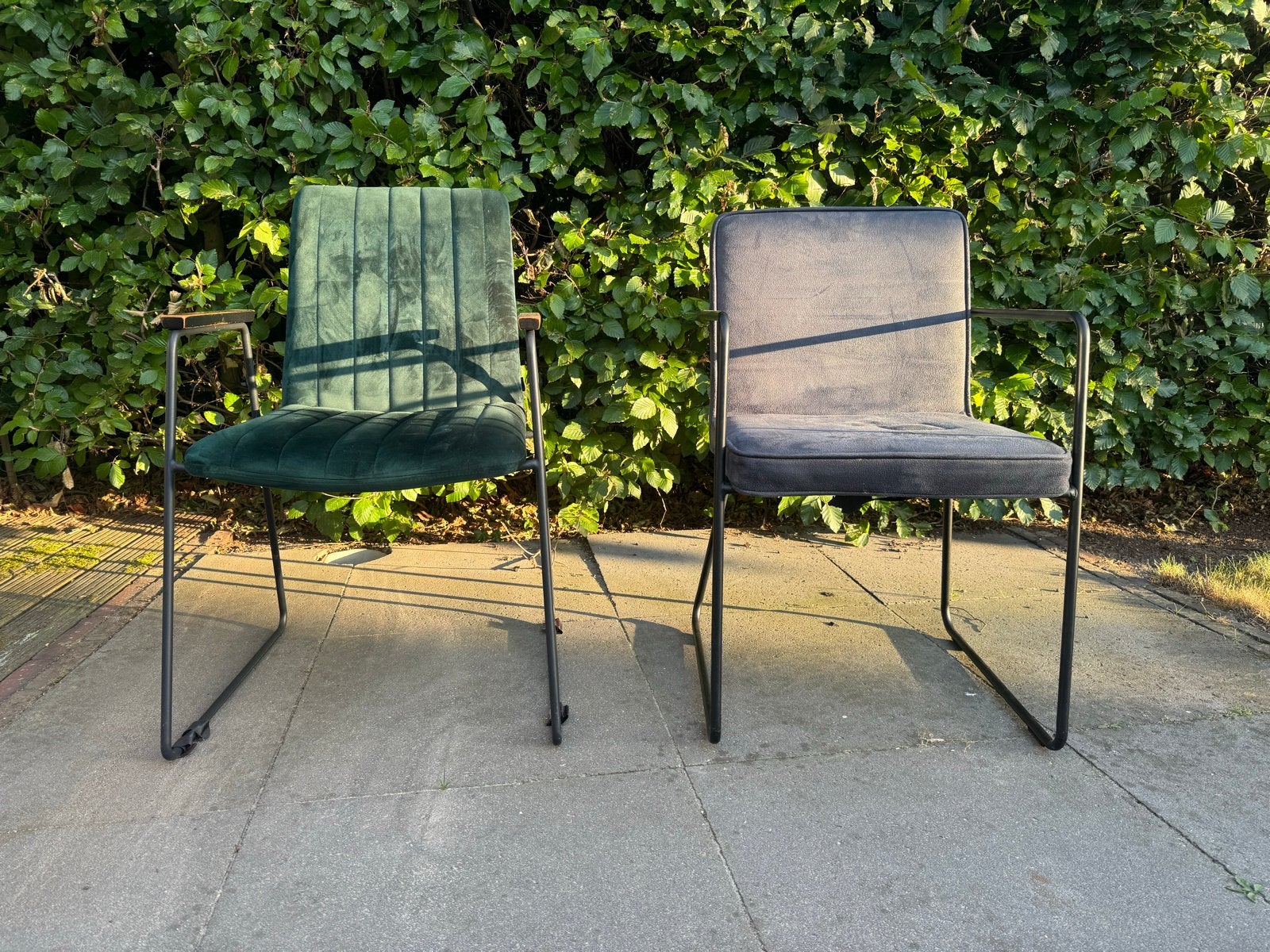 Diverse eetkamerstoelen: per stuk 10 euro, Ophalen, Gebruikt, Overige kleuren, Stof