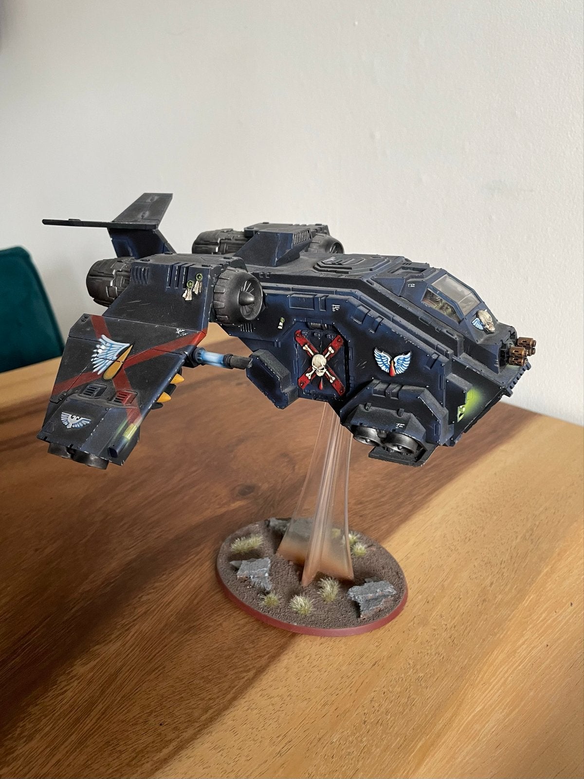Warhammer 40K Stormraven Gunship - Blood Angels, Ophalen of Verzenden, Gebruikt, Overige merken
