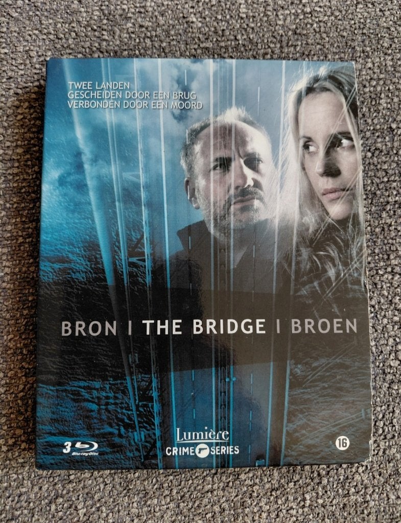Bron / Broen - The Bridge - Seizoen 1 Blu-Ray, Vanaf 12 jaar, Ophalen of Verzenden, Zo goed als nieuw, Detective en Krimi