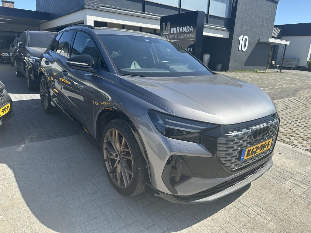 Audi Q4 e-tron 40 Advanced Edition S-Line Matrix (bj 2023), Auto's, Audi, Bedrijf, Te koop, Q4 e-tron, ABS, Achteruitrijcamera
