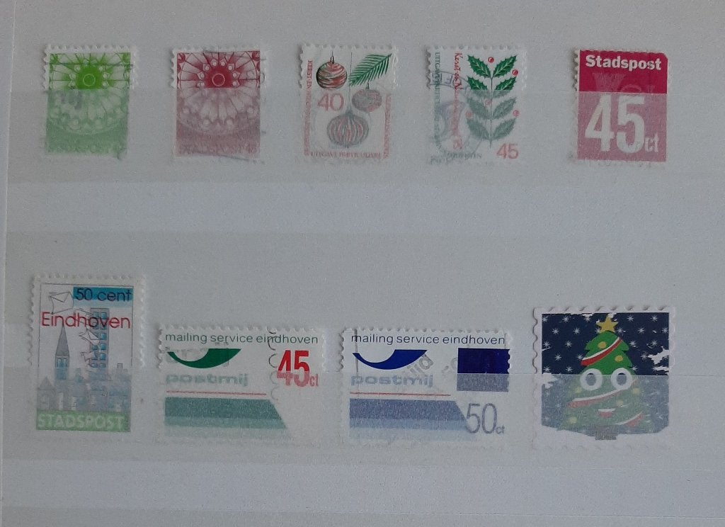 1 Kaart Stadspost Postzegels Nr. 5 Gestempeld, Postzegels en Munten, Postzegels | Nederland, Ophalen, Gestempeld