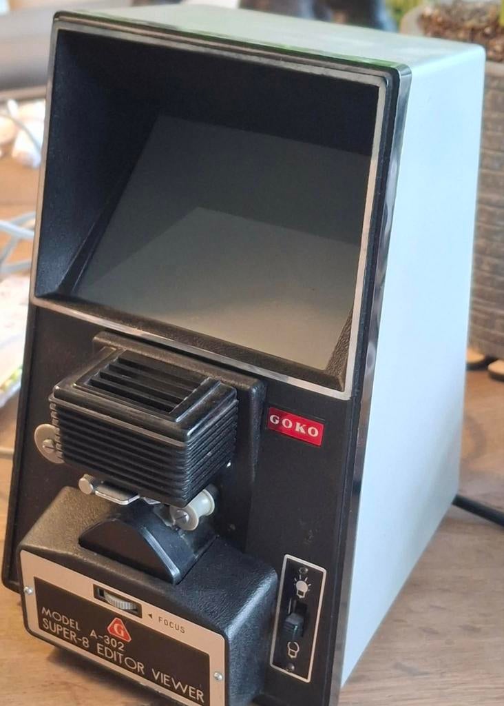 Goko A-302 Super-8 Editor Viewer - Vintage Film Bewerker, Ophalen of Verzenden, Accessoire