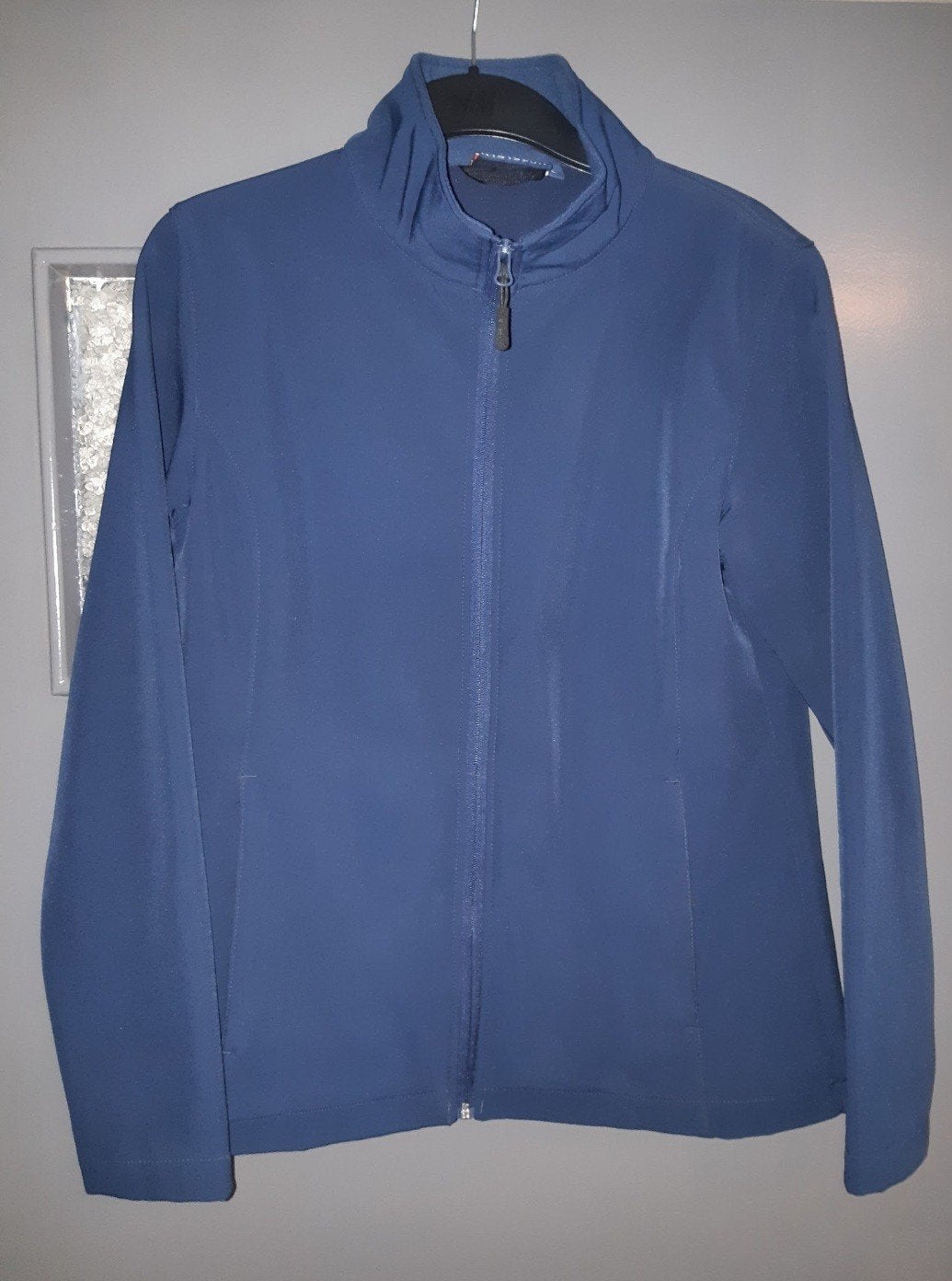 Softshell jas donkerblauw maat L dames, Ophalen of Verzenden, Nieuw, Maat 38/40 (M), Blauw