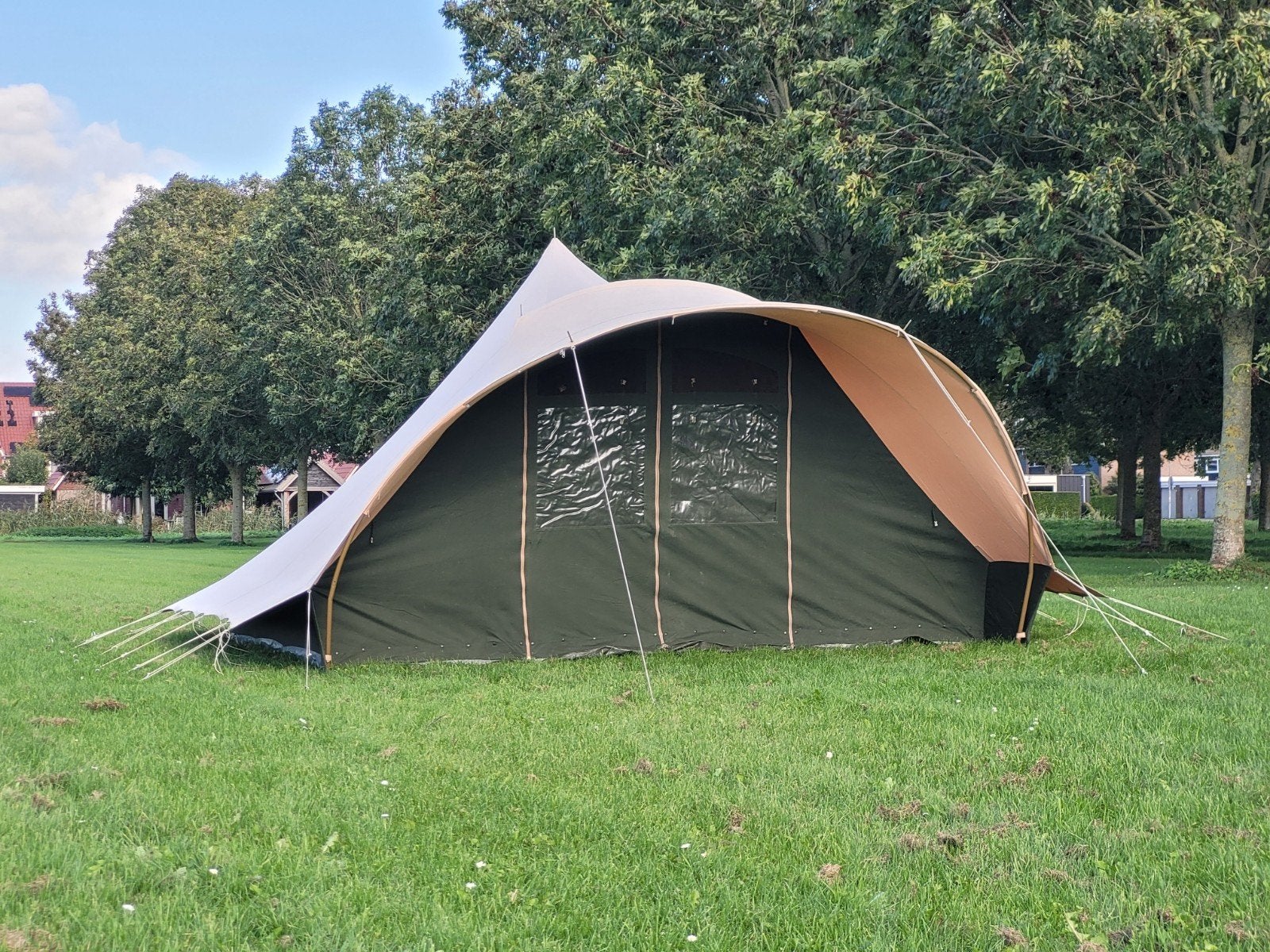 Stormmeeuw De Waard, met binnentent, 4 persoons tent, Ophalen, Gebruikt, Tot en met 4
