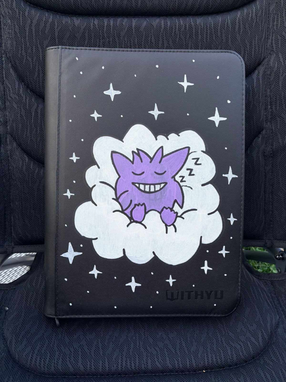 Handgemaakte Pokémon Gengar Binder – 360 kaarten – Uniek, Hobby en Vrije tijd, Ophalen of Verzenden, Nieuw