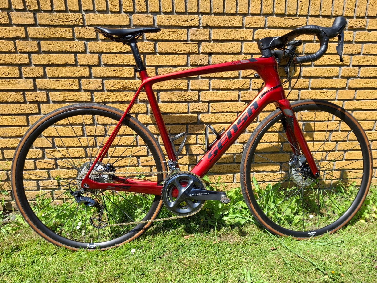 Sensa giulia gf, Carbon, Zo goed als nieuw, 57 tot 61 cm, Meer dan 20 versnellingen