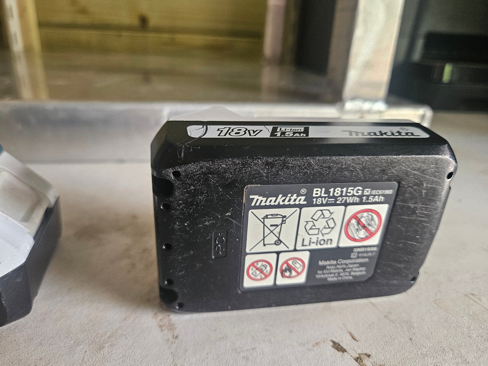 Makita DF457D 18V Boor-/Schroefmachine met Accu, Gebruikt, Variabele snelheid, Ophalen of Verzenden, Boor- en Schroefmachine