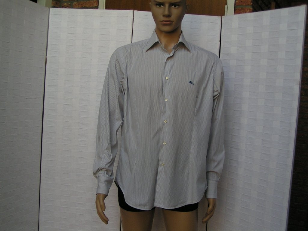 ETRO overhemd,Mt 41 ,topstaat, Tweedehands, Ophalen of Verzenden, Halswijdte 41/42 (L), Gedragen