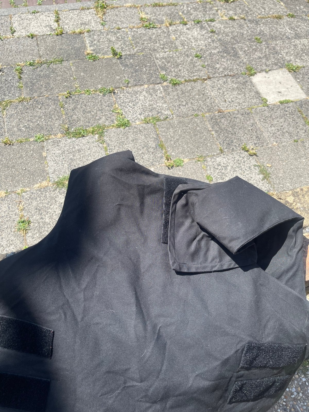 Zwart vest anti steek met klittenbandsluiting, Ophalen of Verzenden, Gedragen