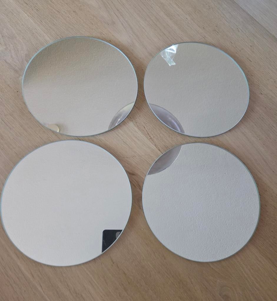 16 Sörli spiegels Ikea., Ophalen, Minder dan 50 cm, Rond, Zo goed als nieuw