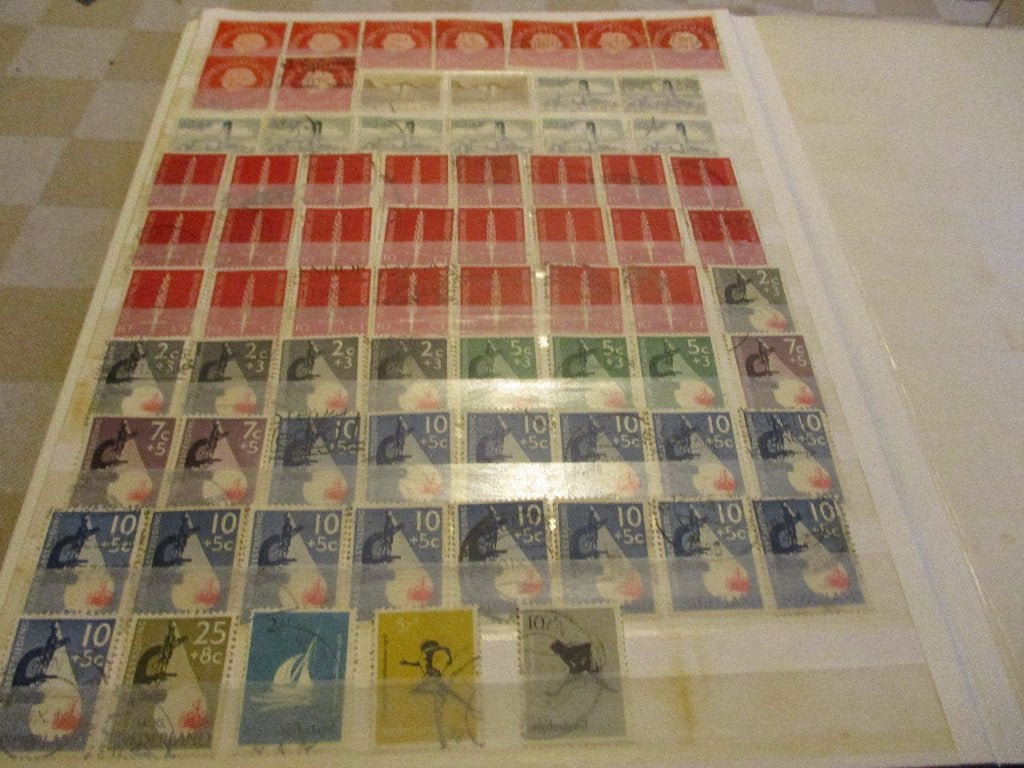 postzegels Nederland kaveltje NVPH 654 tm NVPH 679, Ophalen of Verzenden, Na 1940, Gestempeld