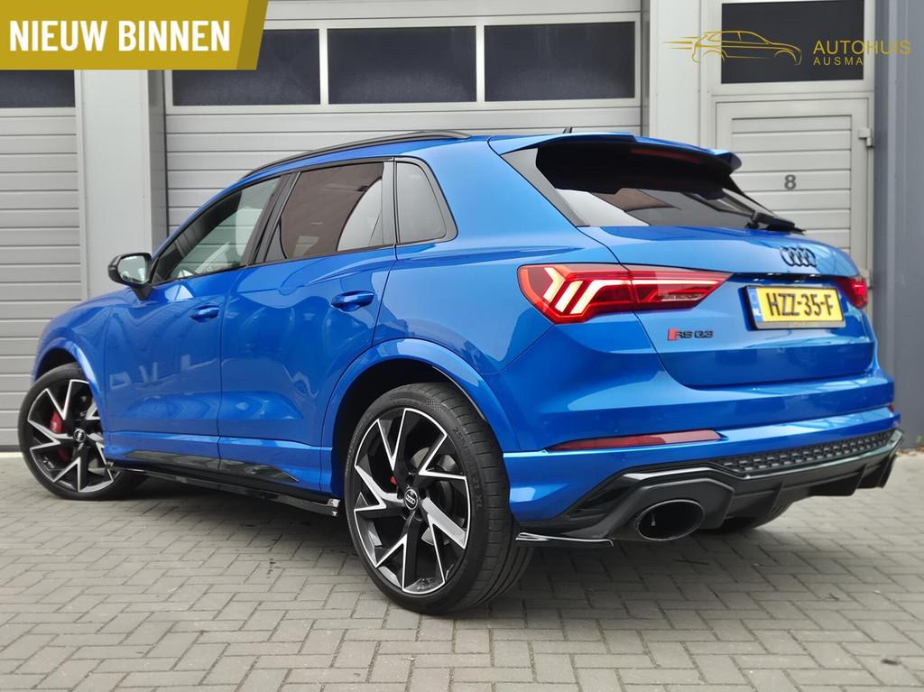 Audi RS Q3 2.5 TFSI 400PK/Pano/B&O/RS-Zetels/ACC/Maxton/360/, Auto's, Audi, Automaat, Gebruikt, Met garantie (alle), Bedrijf