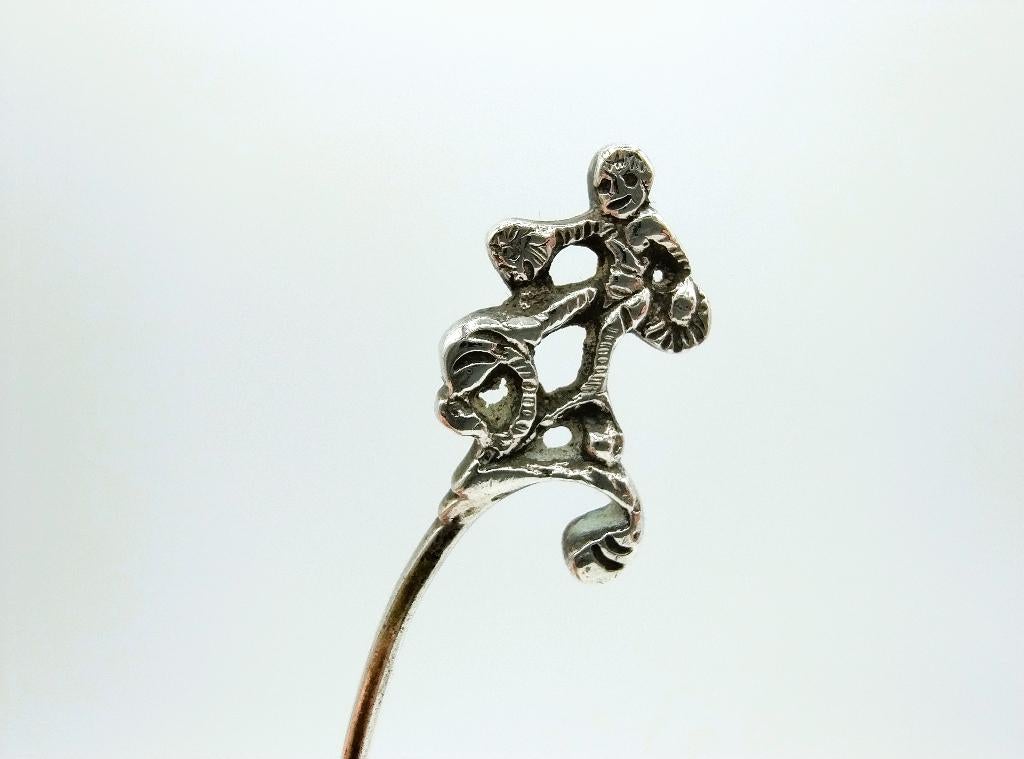Zilveren strooilepel, B. Smits, Schoonhoven, 1776, Verzenden, Zilver