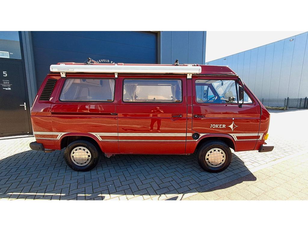 Westfalia Joker T3 Orinele staat / Benzine!, Caravans en Kamperen, Campers, Buscamper of Camperbus, Reservewiel, Bedrijf, Handgeschakeld