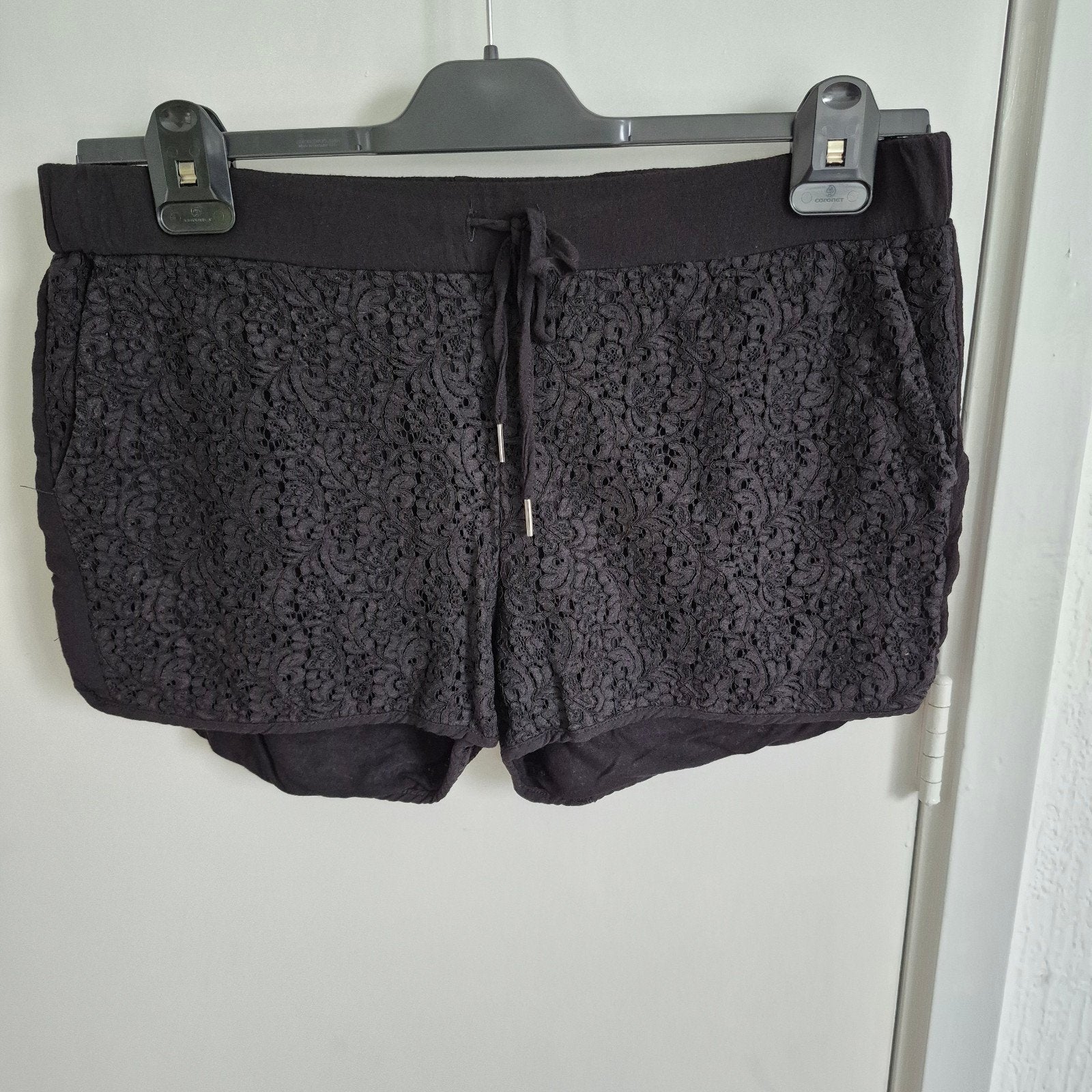 EKSEPT Zwarte Kanten Korte Broek Dames Maat L ZGAN, Kleding | Dames, EKSEPT, Ophalen of Verzenden