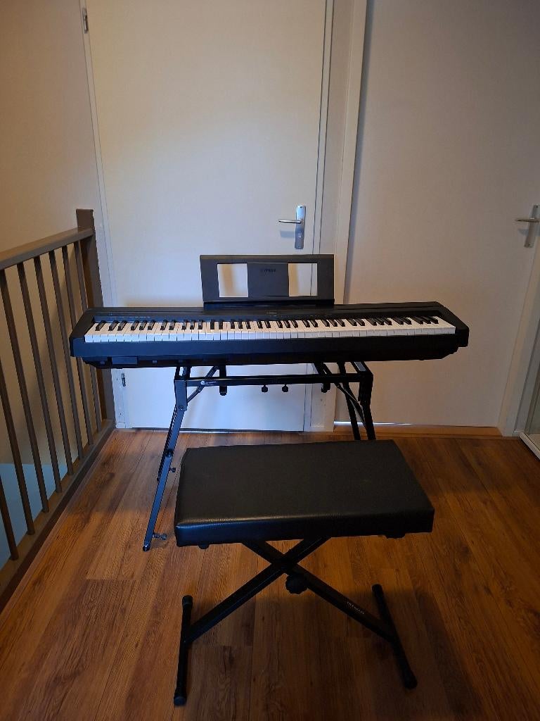 Elektrische piano, Ophalen, Zo goed als nieuw, Zwart, Piano
