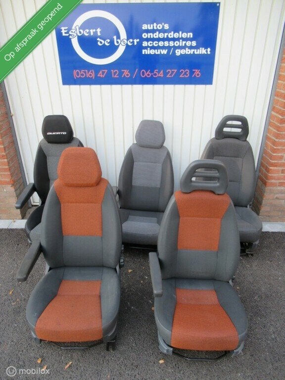 Stoel bestuurdersstoel bijrijdersstoel Ducato Boxer Jumper, Gebruikt, Fiat, Ophalen of Verzenden, Fiat
