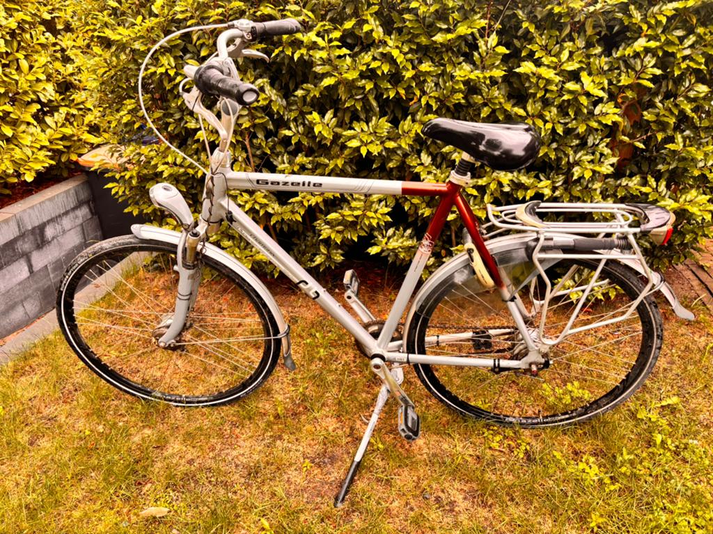 Gazelle Chamonix Plus - herenfiets, Gebruikt, Versnellingen, Ophalen of Verzenden, 57 tot 61 cm