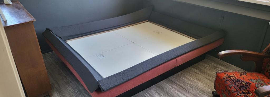 Waterbed Ombouw 180x220 - Zonder Waterzak, Huis en Inrichting, Ophalen, Gebruikt, Tweepersoons, 180 cm