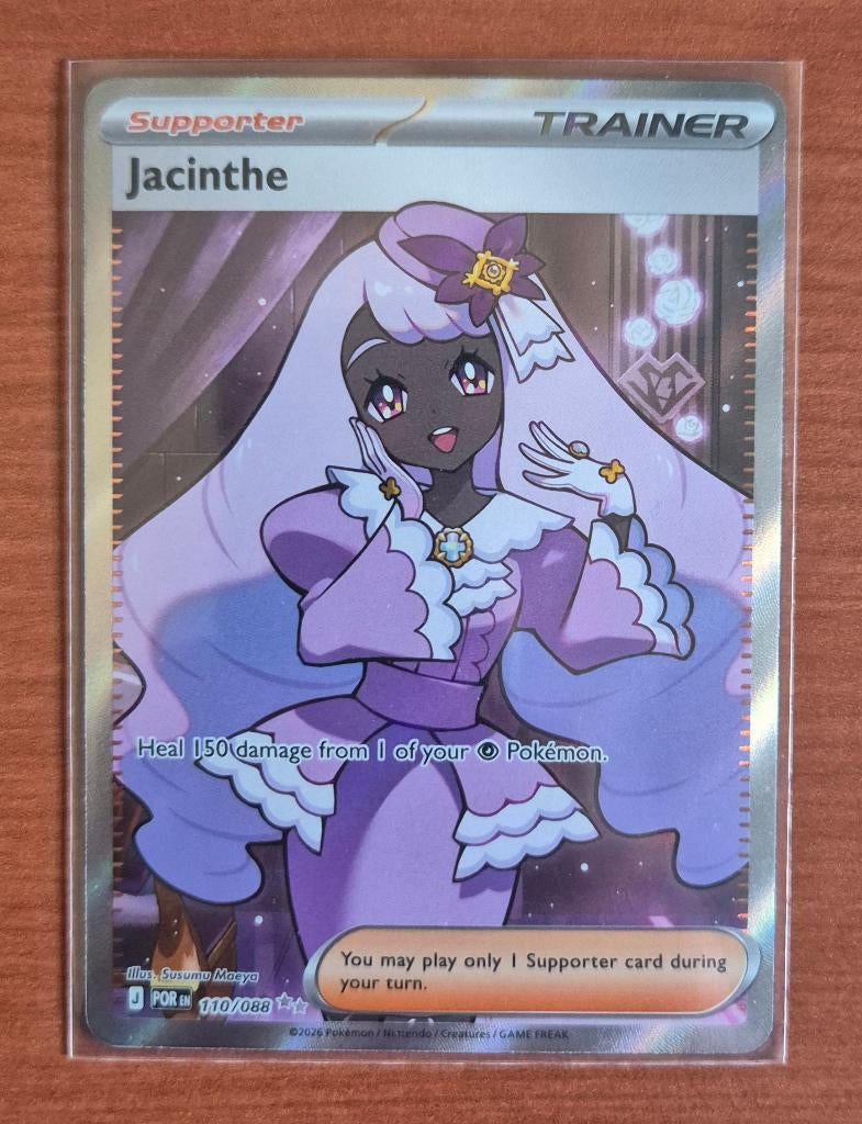 Jacinthe (POR 110), Ophalen of Verzenden, Nieuw, Losse kaart, Foil