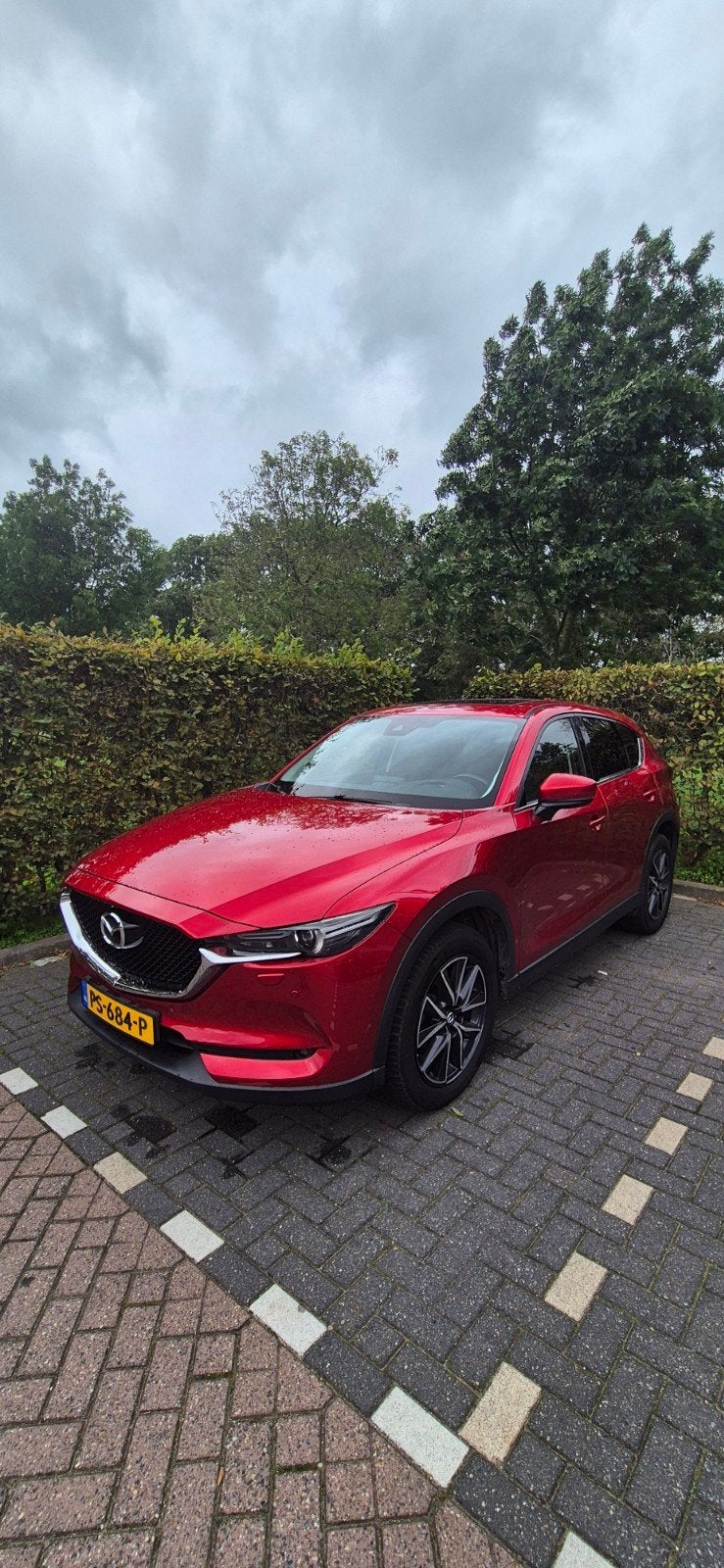 Mazda CX-5 2.0 Skyactiv-g 160pk 4WD Aut 2017 Rood, Automaat, 15 km/l, Zwart, 4 cilinders