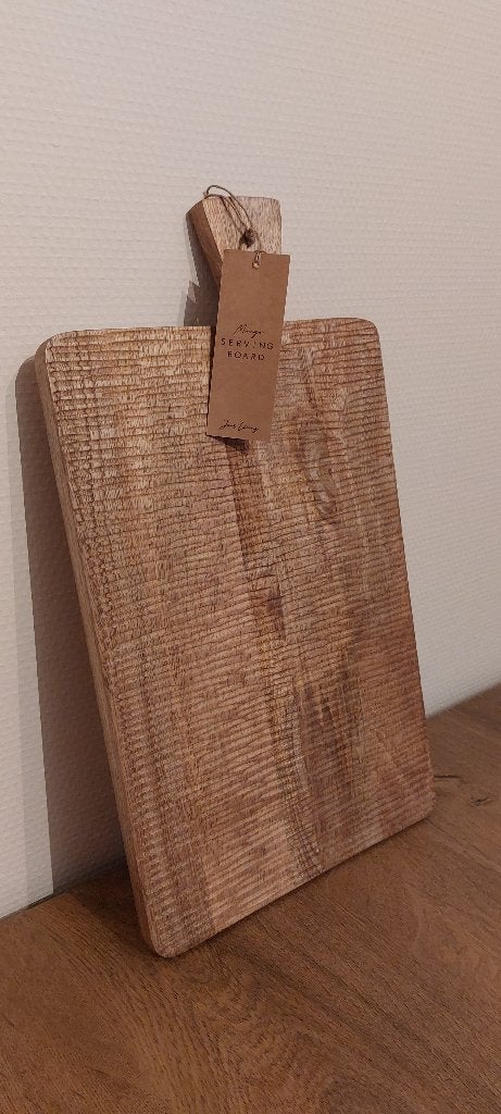 Serveerplank Mangohout (nieuw), Hout, Snij-/serveerplank, Nieuw, Ophalen of Verzenden