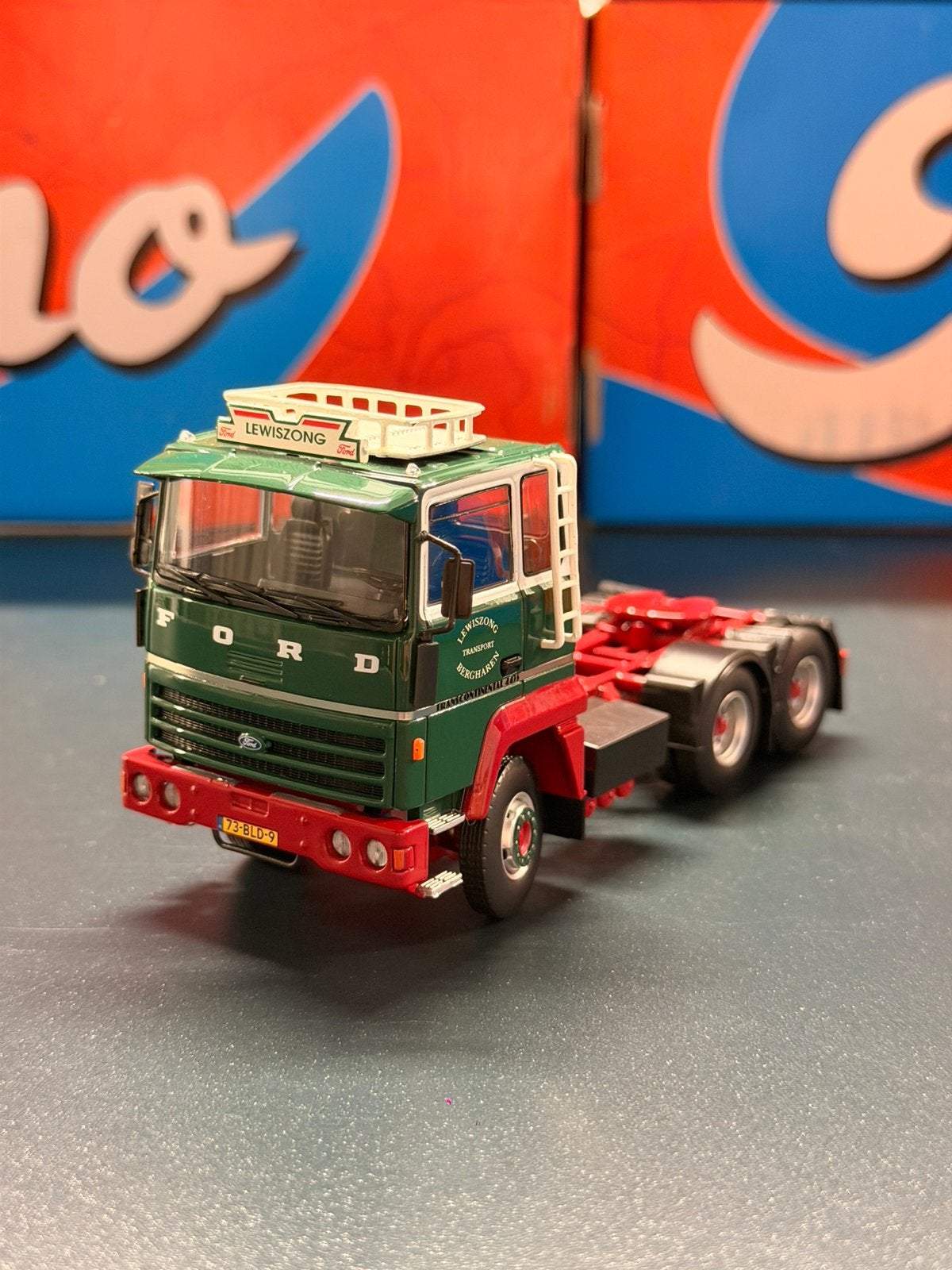 Tekno Ford Transcontinental Lewiszong, Ophalen of Verzenden, Zo goed als nieuw, Bus of Vrachtwagen, Tekno