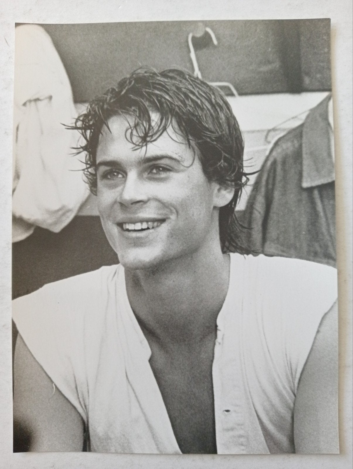 Rob Lowe Filmfoto Youngblood 1986 Ice Hockey Ijshockey, Verzamelen, ., Ophalen of Verzenden, Zo goed als nieuw, Foto of Kaart