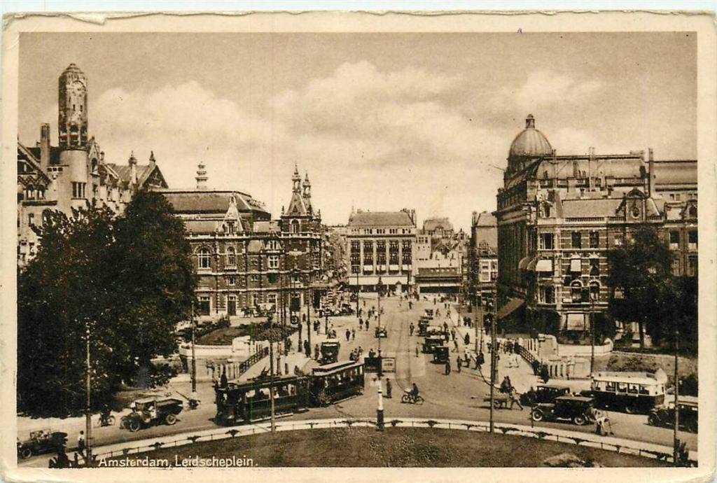 388-209-011 Amsterdam Leidscheplein, Ophalen of Verzenden, Voor 1920, Noord-Holland