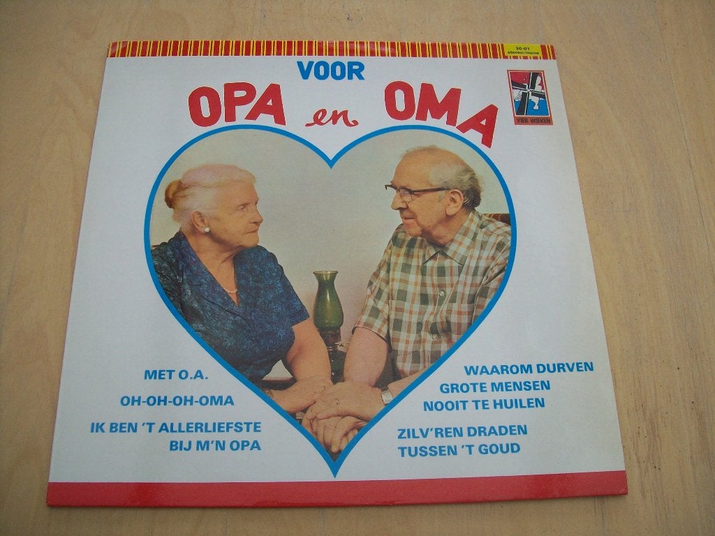 LP : Voor Opa en Oma, Ophalen of Verzenden, Gebruikt, Overige formaten, Levenslied of Smartlap