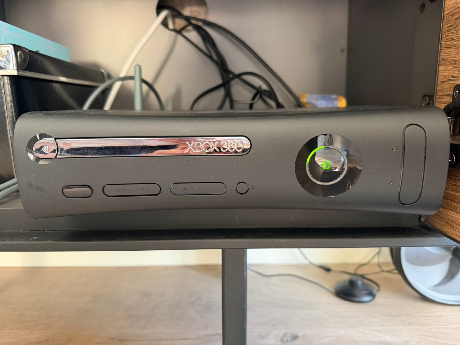 Xbox 360 Elite Black (128 GB HDD), Spelcomputers en Games, Ophalen of Verzenden, Met 1 controller, 120 GB, Gebruikt
