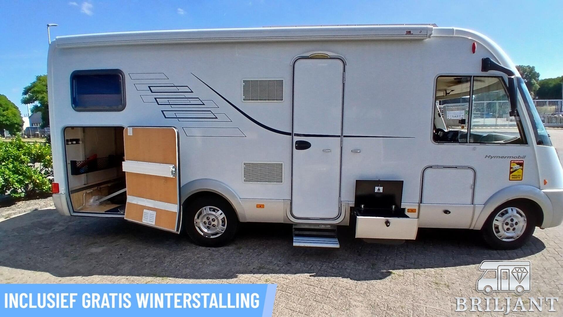 Fiat HYMER B-664.. 2007 model C1, Integraal, Ringverwarming, Elektrische ramen, Bedrijf