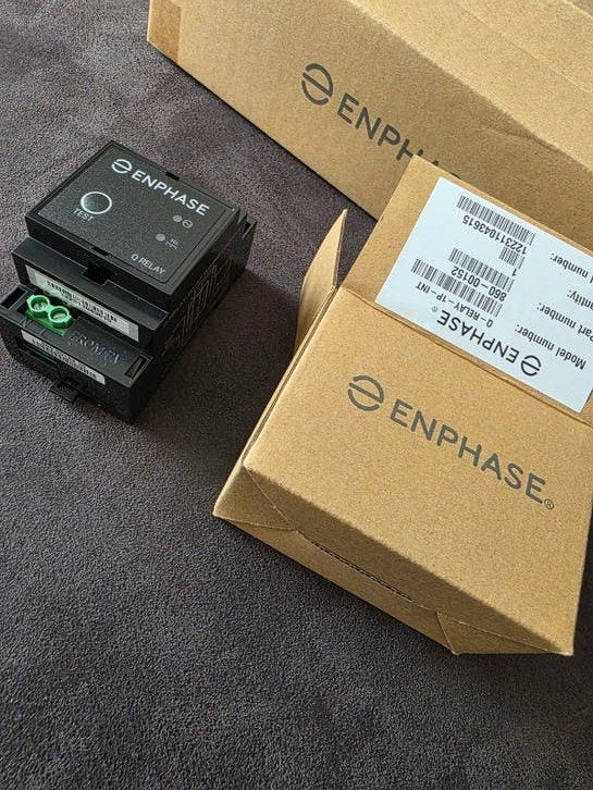 Enphase Q Relais 1 Fase Nieuw in doos (Q-Relay), Ophalen of Verzenden, Nieuw