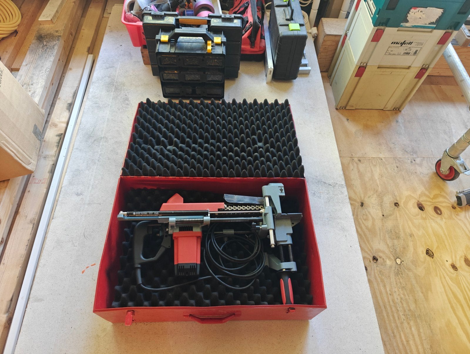 Mafell SKS130 Kettingfreesmachine - Slotkasten 16 mm, Ophalen of Verzenden, Gebruikt, 600 watt of meer, Overige typen