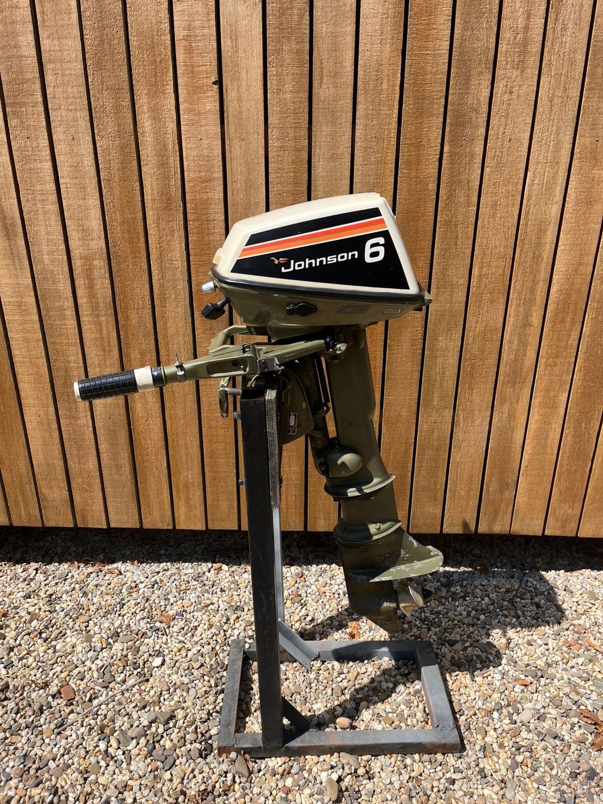 6pk Johnson Sea horse voor onderdelen, Ophalen, Zo goed als nieuw, Motor en Techniek, Zeilboot of Motorboot
