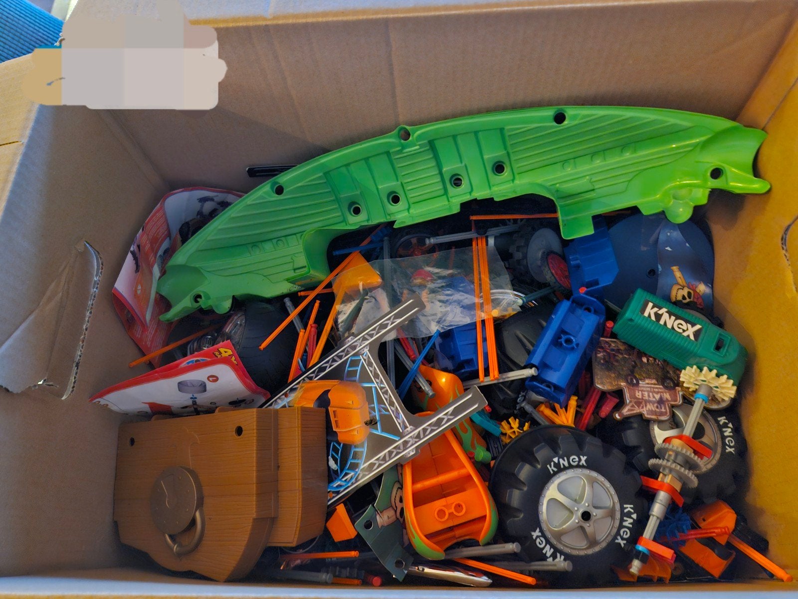 Grote doos K'nex met handleidingen, Ophalen of Verzenden, Gebruikt, K'nex