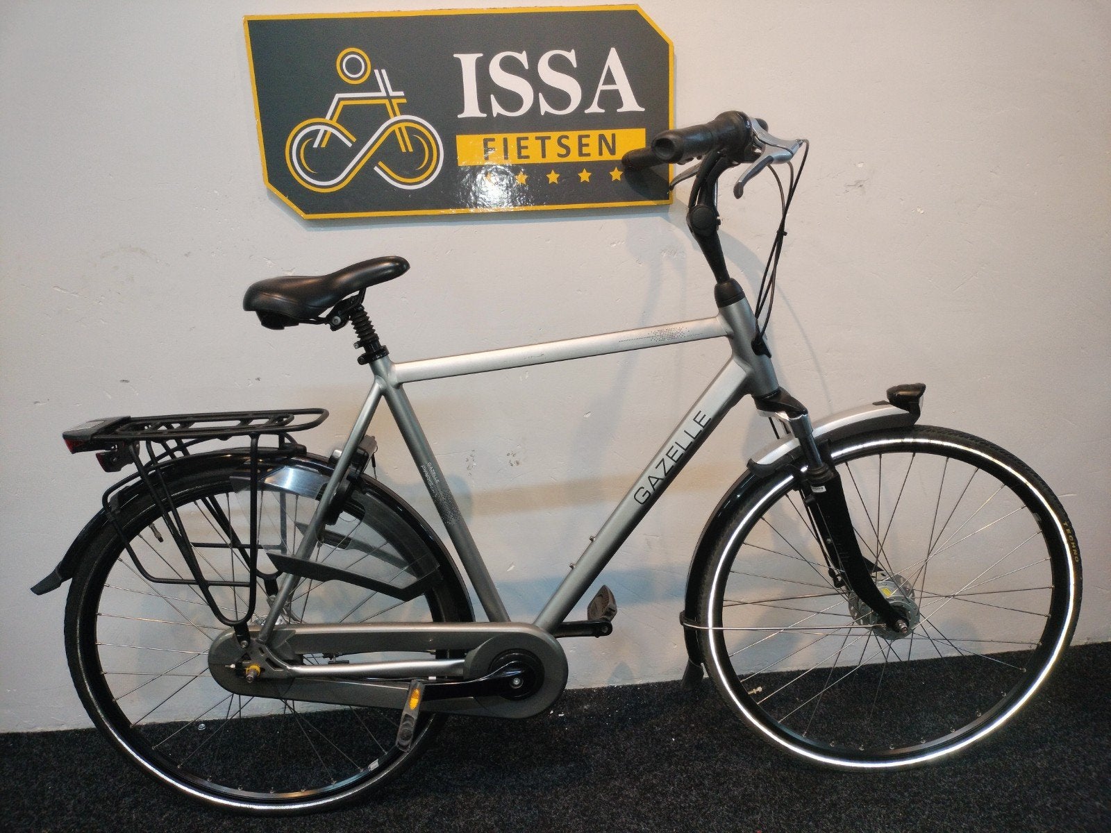 Gazelle Paris Plus herenfiets 61cm 7 versnellingen, Ophalen, Zo goed als nieuw, Issa.fietsen@gmail.com, 9751BA