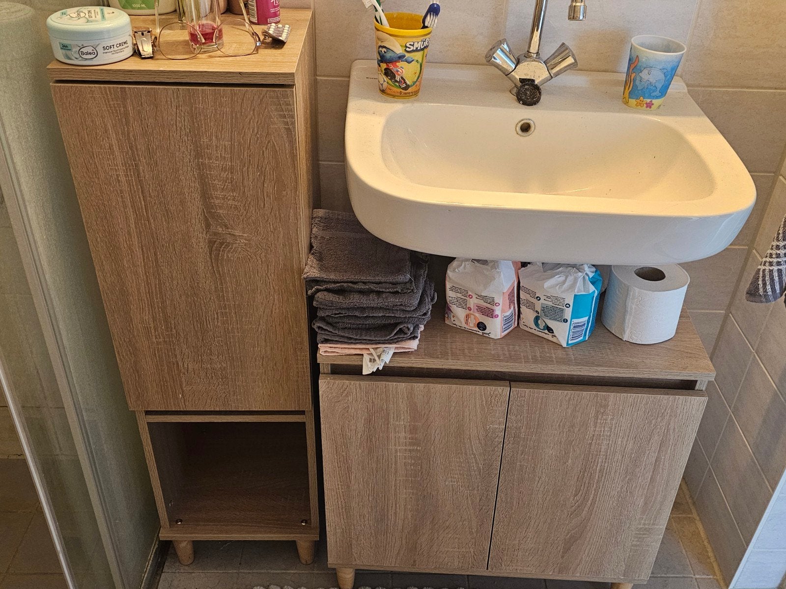 badkamer meubels, Ophalen, 50 tot 100 cm, Zo goed als nieuw, Minder dan 100 cm