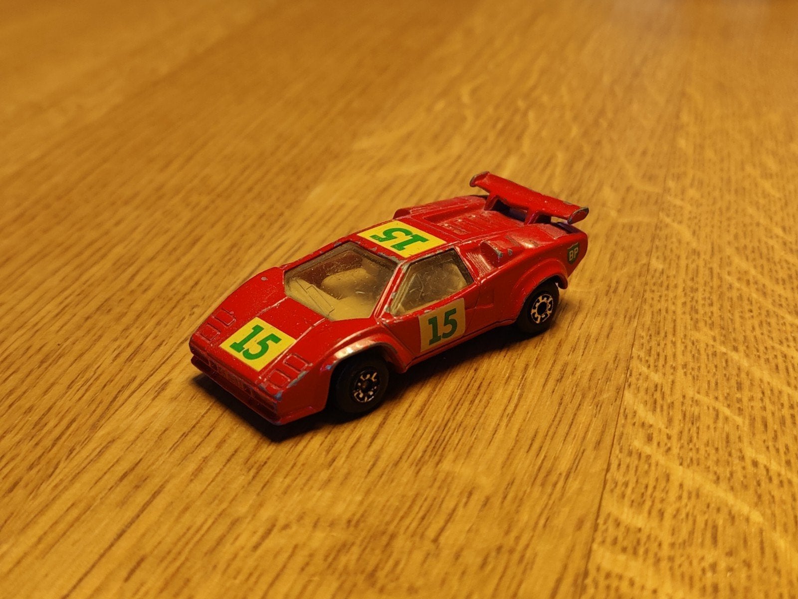 Matchbox Lamborghini Countach LP 500, Ophalen of Verzenden, Zo goed als nieuw, Auto