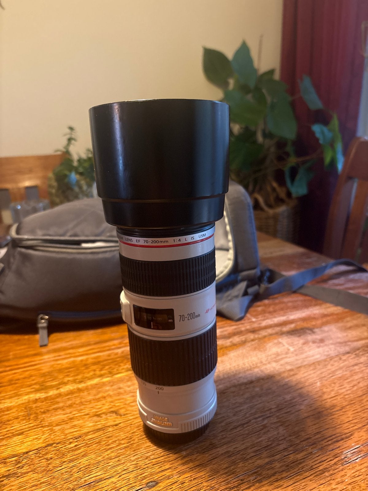 Canon EF 70-200mm f/4 L IS USM Telelens - Lichte krasjes, Audio, Tv en Foto, Fotografie | Lenzen en Objectieven, Gebruikt, Canon