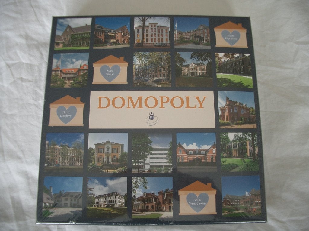domopoly monopoly gezelschapspel spanning leerzaam djeco, Hobby en Vrije tijd, Nieuw, Ophalen of Verzenden, Een of twee spelers