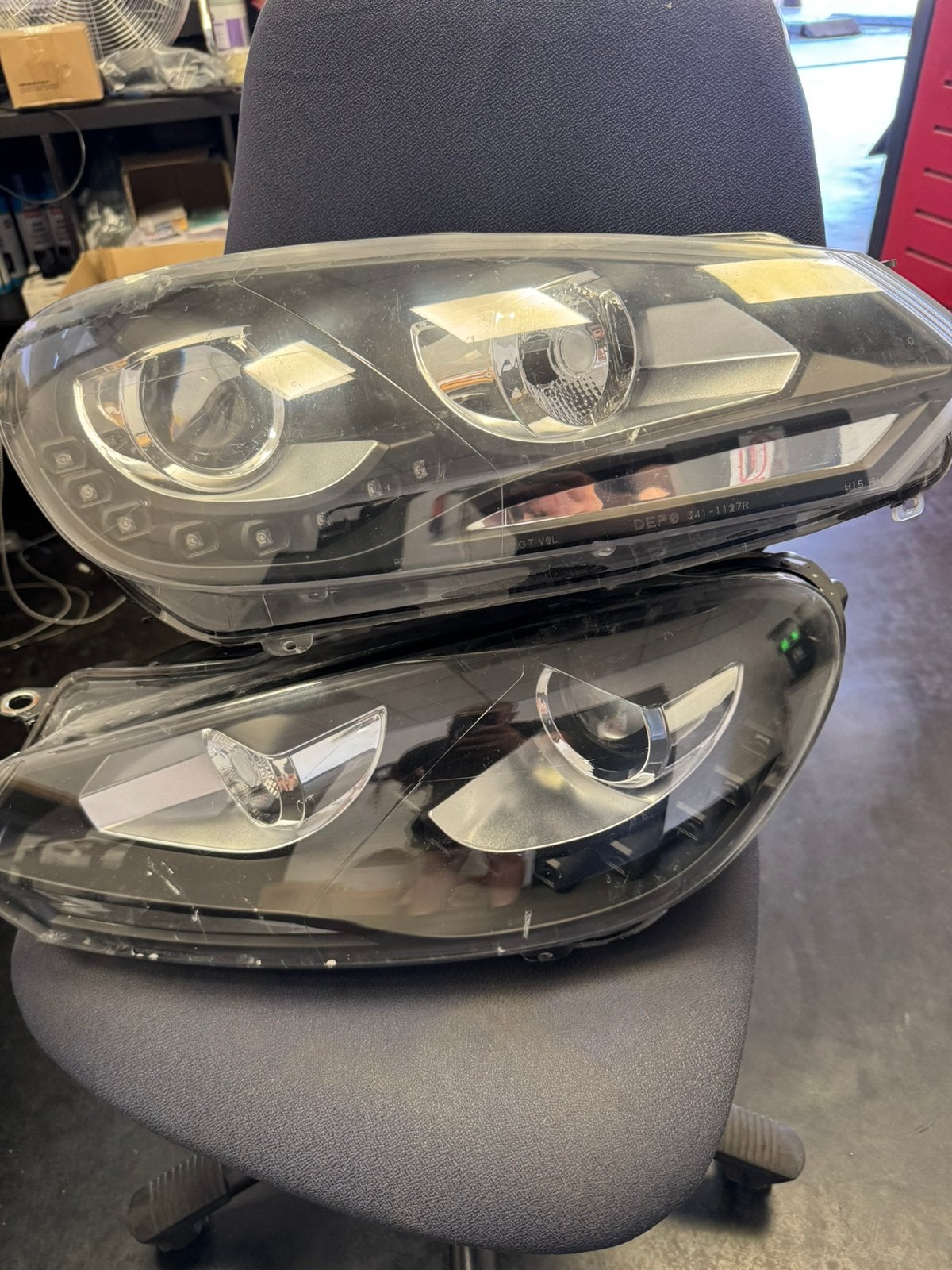 Golf 6 gti stoelen set + koplamp, Auto-onderdelen, Verlichting, Ophalen, Gebruikt