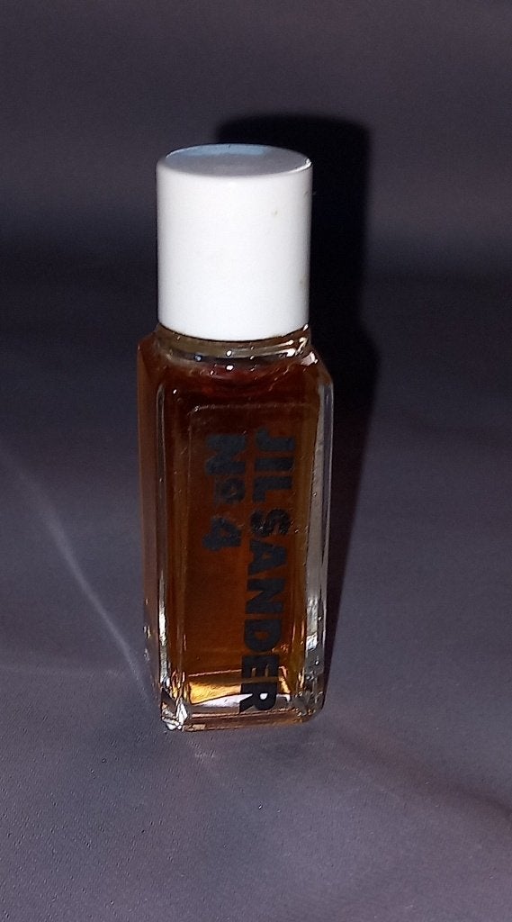 Volle parfum mini - Jil sander no 4, Ophalen of Verzenden, Zo goed als nieuw, Miniatuur, Gevuld